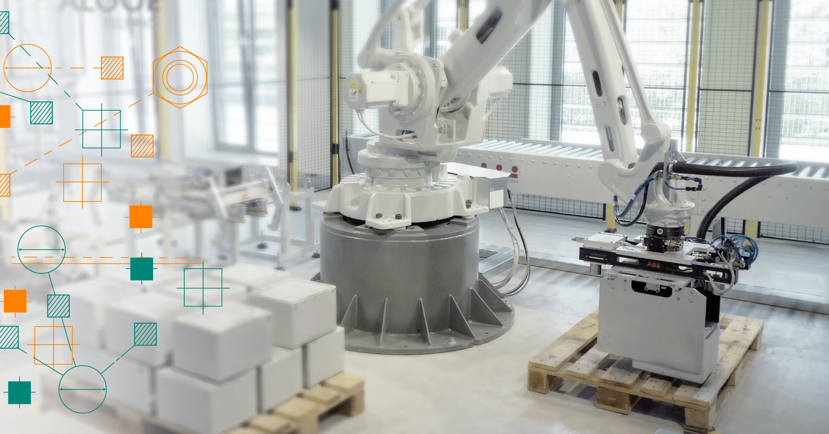 Modular robot and production cells