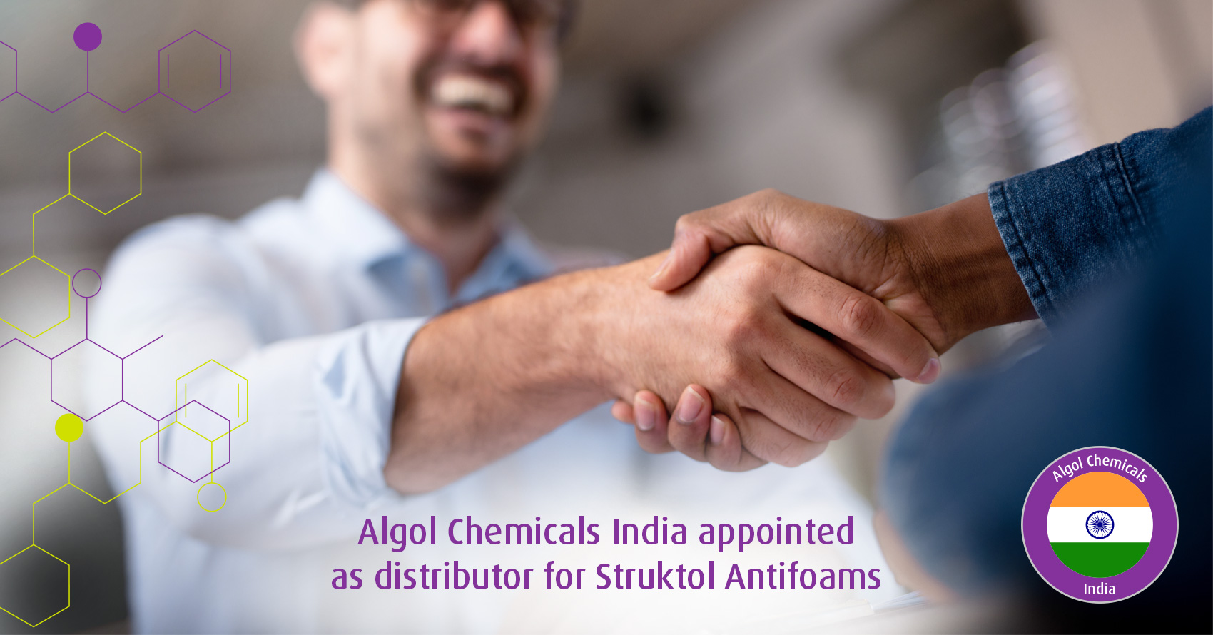 Algol Chemicals India appointed as distributor for Struktol Antifoams